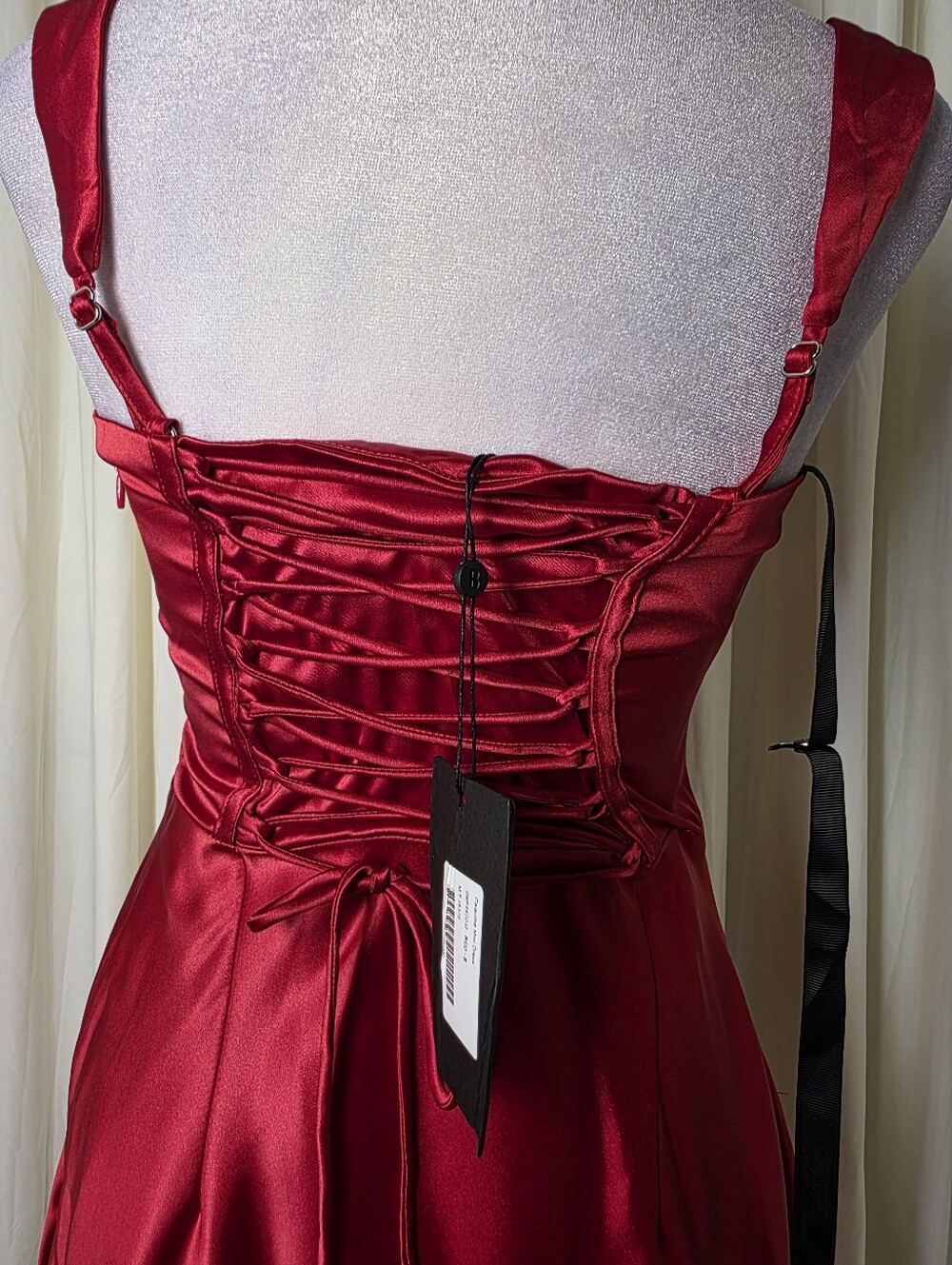babyboo Minidress Calanthe - Red NWT $148 Small - Picture 10 of 14